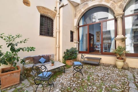 Property building, Patio