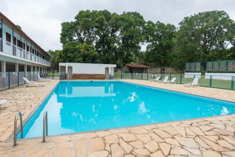 Pool view, Swimming pool, sunbed