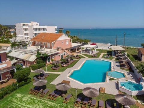 The Wave Apartment hotel in Corfu, Greece