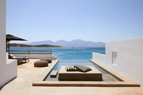 Minos Beach Art Hotel, a Member of Design Hotels Hotel in Lasithi