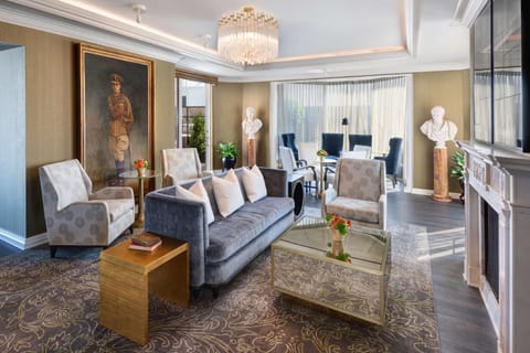 The Windsor Court Hotel in French Quarter