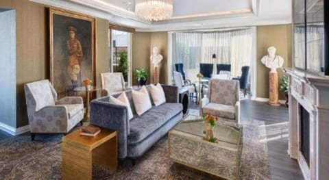 The Windsor Court Hotel in French Quarter