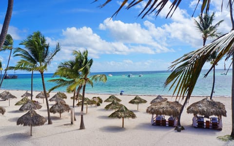 Private beach