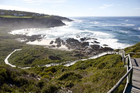 Private beach