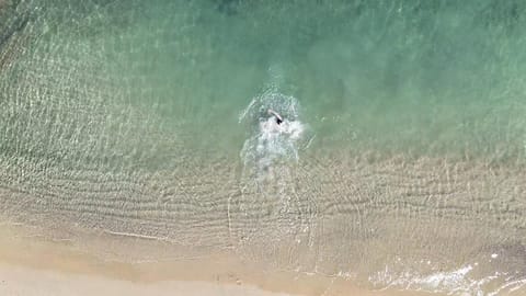 Private beach