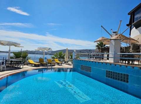 Poolside bar
