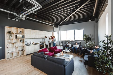 Shared lounge/TV area