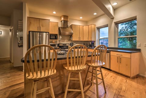 Downtown Manitou Springs Home: Tranquil Creek View Apartment in Manitou Springs