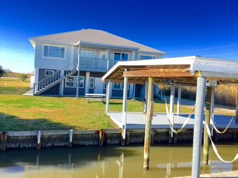 Waterfront Slidell Home w/ Boat Dock & Canal View! House in New Orleans