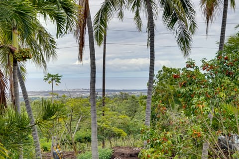 Breezy Kailua-Kona Bungalow w/ Lanai & Ocean View! House in Kalaoa