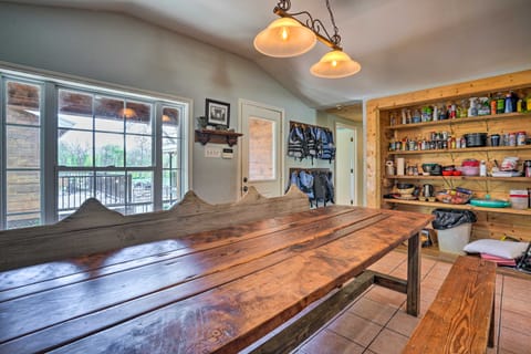 Families Welcome! 'Guadalupe River Lodge' w/ Dock House in Seguin