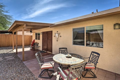 Yard + Fire Pit: Quiet East Tucson Escape House in Tucson