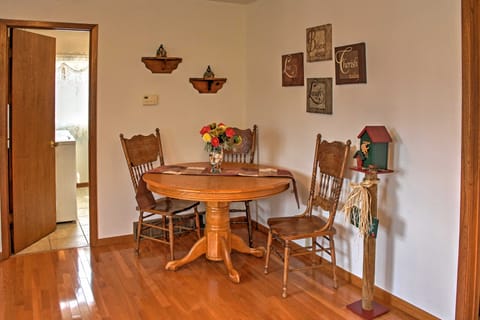 Cozy Balsam Lake Home: Deck, Private Dock + Kayaks House in Wisconsin