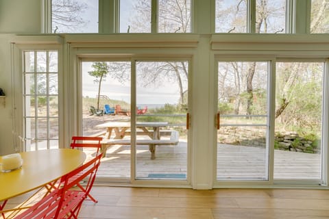 Beachfront Lake Michigan Cottage: Fire Pit & Deck Cottage in Wisconsin