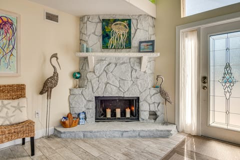 Cape Canaveral Cottage w/ Pool - Walk to Beach! Cottage in Cape Canaveral