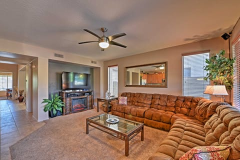 Heated Pool, Fire Pit & Game Room: Surprise Home House in Surprise