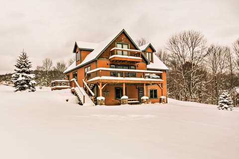 Mountaintop Ellicottville Home: 7 Mi to Ski Resort House in Cattaraugus