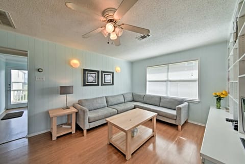 Boat Launch & Fishing Pier: Beach Hub in Galveston House in Galveston Island