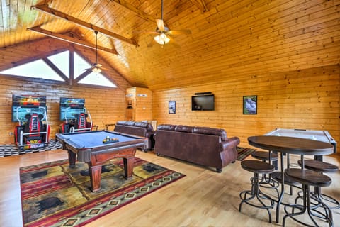 Private Cabin w/ Tree Top Mtn Views: Pets Welcome House in Sevier County