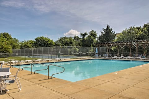 Pool Access & Deck: Bethany Beach Gem Apartment in Ocean View