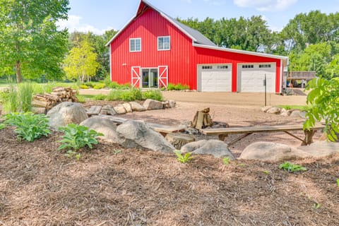 Unique, Renovated Barn Vacation Rental in Donnelly House in Minnesota