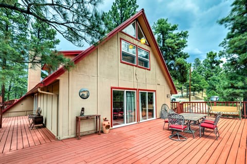 A-Frame Ruidoso Retreat w/ Deck, Grill & Views! House in Ruidoso