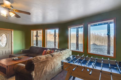 5 Acres of Scenic Beauty! Large Fairplay Log Home House in Park County