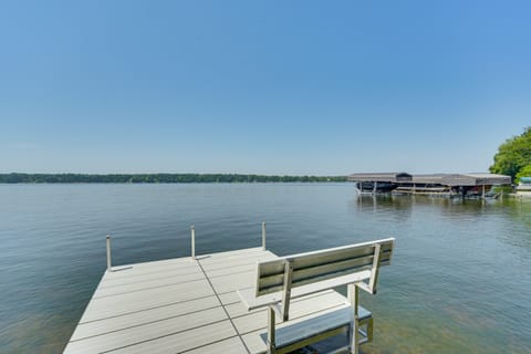 Spacious Luxury Cabin w/ Deck & Dock on Bone Lake House in Wisconsin