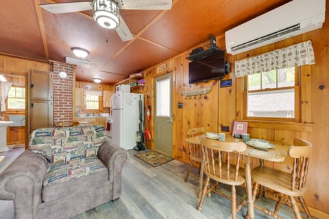 Near Snowmobiling! Carp Lake Cottage w/ Fire Pit Cottage in Carp Lake