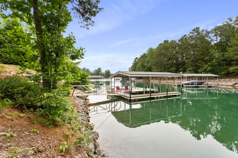 Lakefront Keowee Home w/ Dock, 14 Mi to Clemson House in Lake Keowee