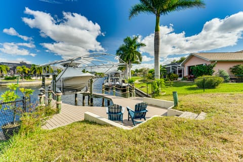 Canalfront Cape Coral Home w/ Private Dock! House in Cape Coral