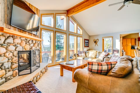 26-0114 Fairplay Home: Mtn View, Deck & Grill House in Park County