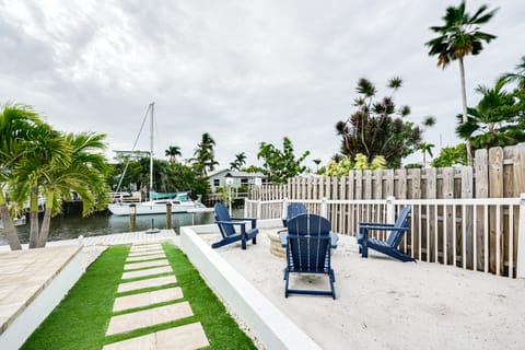 Updated St James City Home on Canal w/ Pool & Dock House in St James City