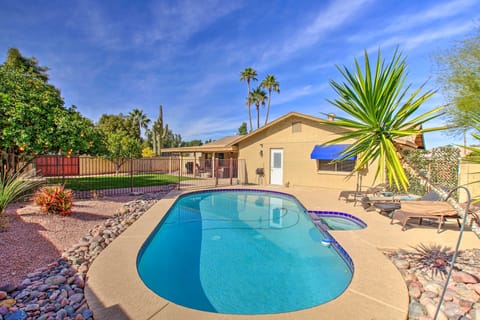4 Mi to Old Town: Family Home w/ Pool & BBQ House in McCormick Ranch