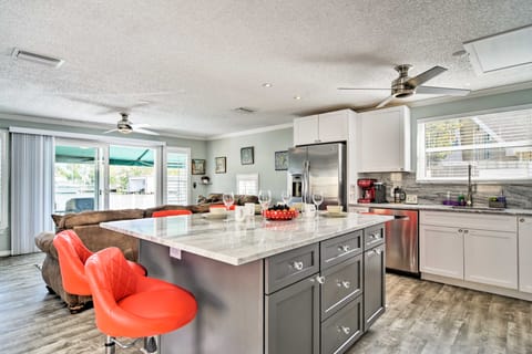 Indian Rocks Beach Home: Dock, Beach & Pool Access House in Indian Rocks Beach