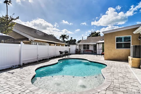 Indian Rocks Beach Home: Dock, Beach & Pool Access House in Indian Rocks Beach