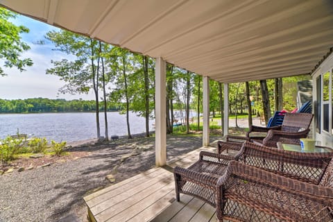 Waterfront Pocono Lake Home w/ Private Dock! House in Coolbaugh Township