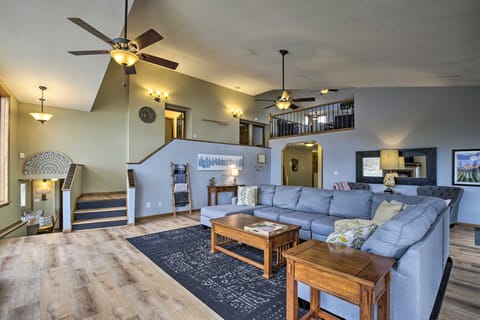 Lakefront Eau Galle Home w/ Hot Tub & Fire Pit House in Wisconsin