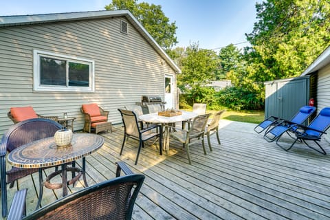 Scenic Ludington Home ~ 1 Mi to Lake Michigan Cottage in Wisconsin