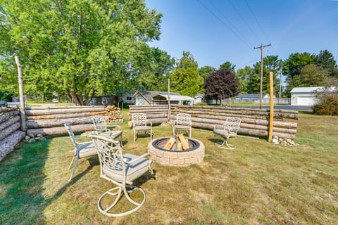 Scenic Ludington Home ~ 1 Mi to Lake Michigan Cottage in Wisconsin