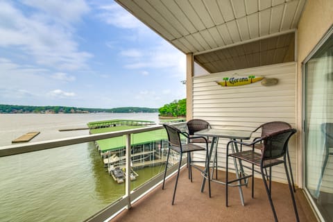 Community Perks! Waterfront Lake Ozark Escape Apartment in Lake of the Ozarks