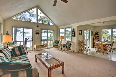 Waterfront Hammond Home w/ Grill + Boat Dock! Cottage in Adirondack Mountains