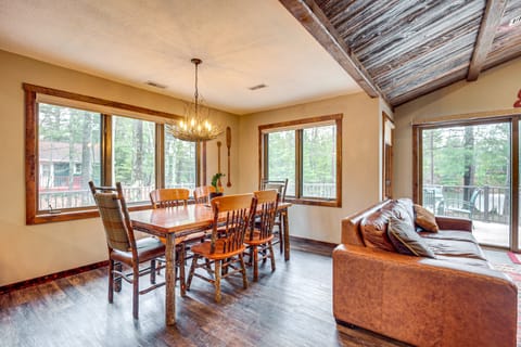 Waterfront Eagle River Lake Home w/ Boat Dock House in Wisconsin