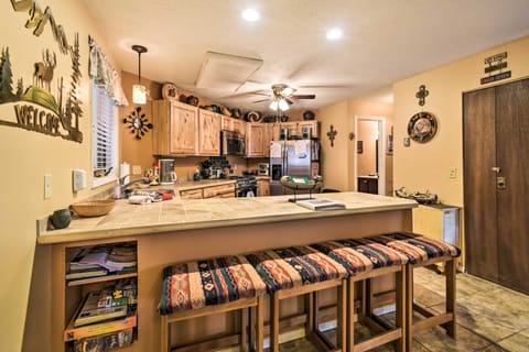 Mountain-View Angel Fire Condo: Walk to Skiing Apartment in Angel Fire