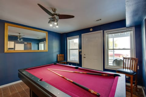 Game Room & Dock: Waterfront Granbury Lake Retreat House in Granbury