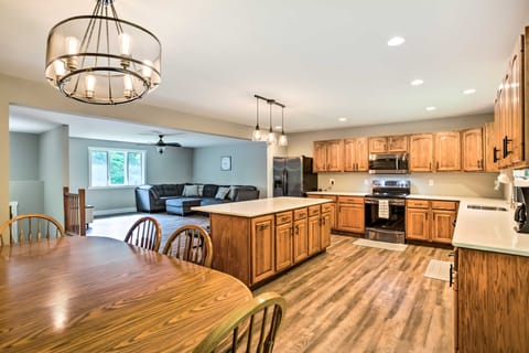 Cabin w/ Dock & Porch Across from Balsam Lake House in Balsam Lake