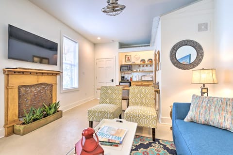 Walk to Beach from Chic Old Town Apartment w/ Yard Apartment in Bay Saint Louis