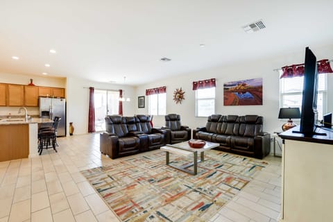 3 Mi to Goodyear Ballpark: Desert Den w/ Pool House in Goodyear