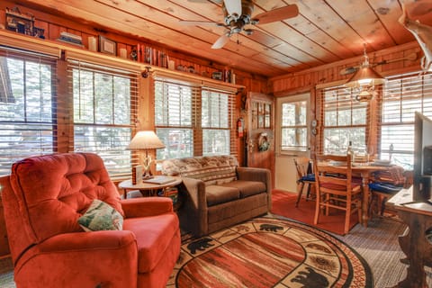 Dock & Beach Access: Duplex Lake Cabin! House in St Germain