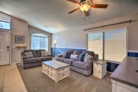 Outdoor Kitchen, Heated Pool: Gilbert Retreat! House in Gilbert